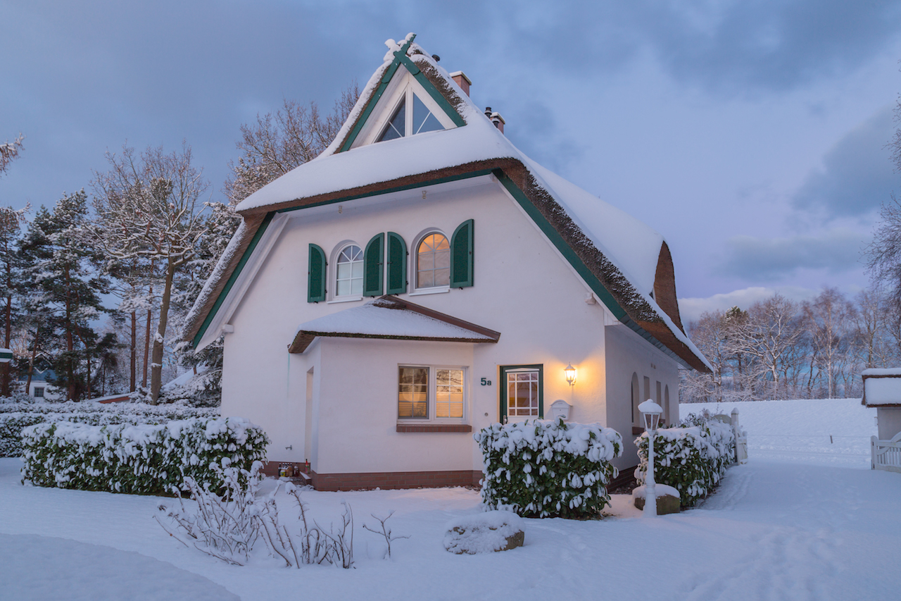 Zingst Ferienhaus im Winter